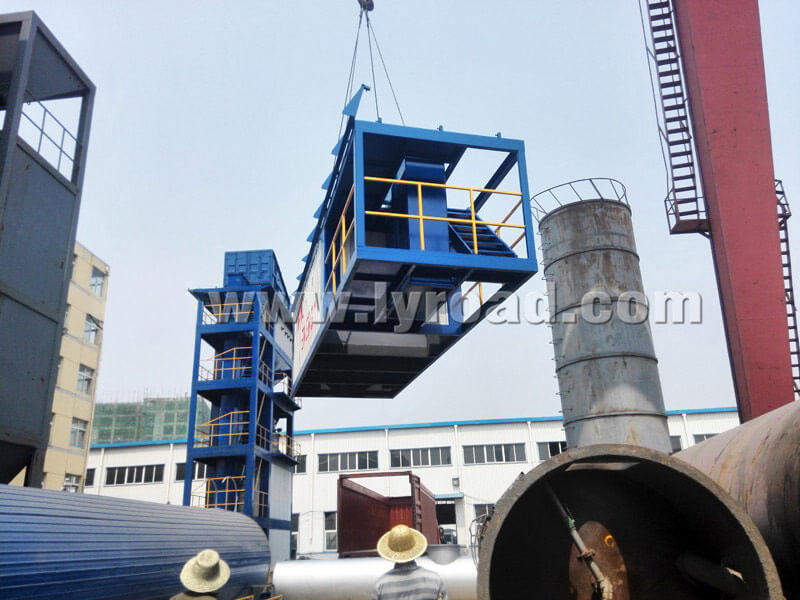 LB1500 Asphalt Plant and a Baghouse Dust Collector Go to Thailand